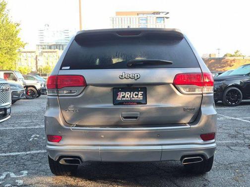 Billet Silver Metallic Clearcoat 2018 Jeep Grand Cherokee Summit