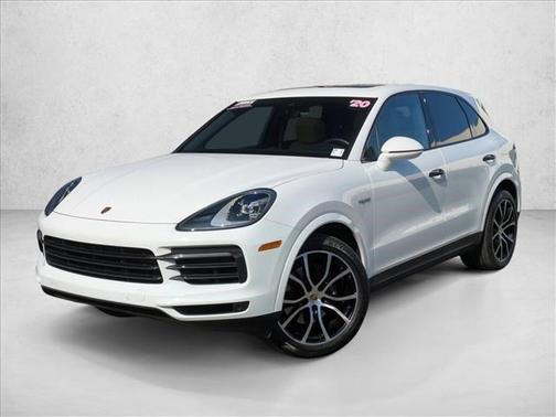White 2020 Porsche Cayenne Cayenne E-Hybrid