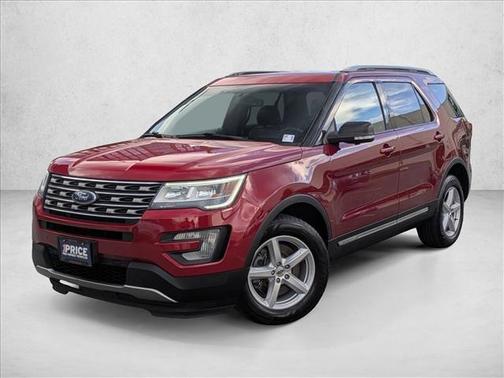 Ruby Red Metallic Tinted Clearcoat 2017 Ford Explorer XLT