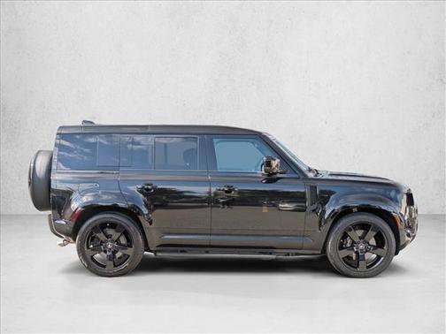 Santorini Black Metallic 2025 Land Rover Defender 110 V8