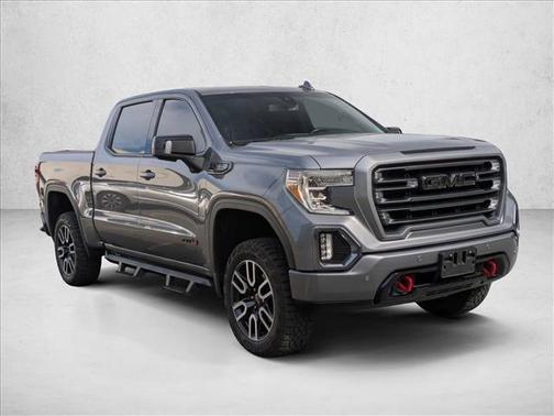 Satin Steel Metallic 2021 GMC Sierra 1500 AT4