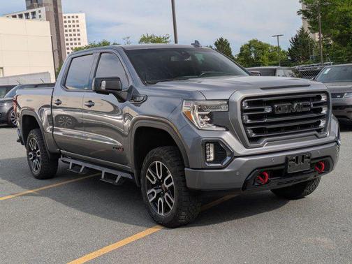 Satin Steel Metallic 2021 GMC Sierra 1500 AT4