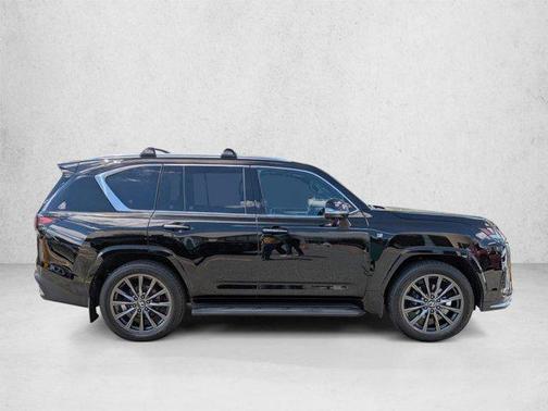 Black 2024 Lexus LX 600 F SPORT