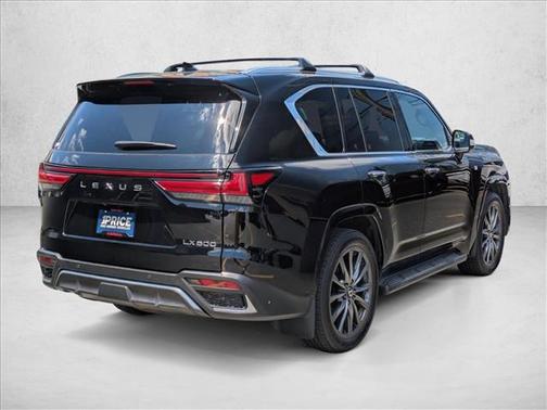 Black 2024 Lexus LX 600 F SPORT