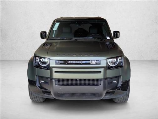 Woolstone Green Metallic 2026 Land Rover Defender P400 X-Dynamic SE