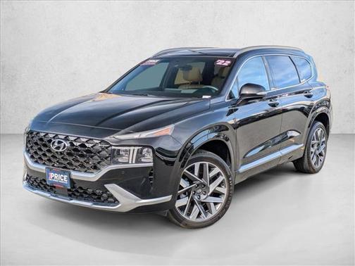 Twilight Black 2022 Hyundai SANTA FE Calligraphy