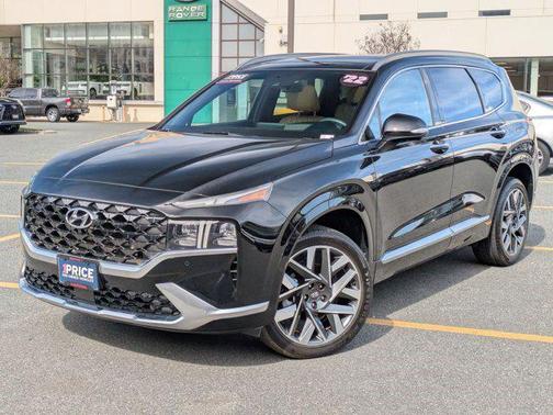 Twilight Black 2022 Hyundai SANTA FE Calligraphy