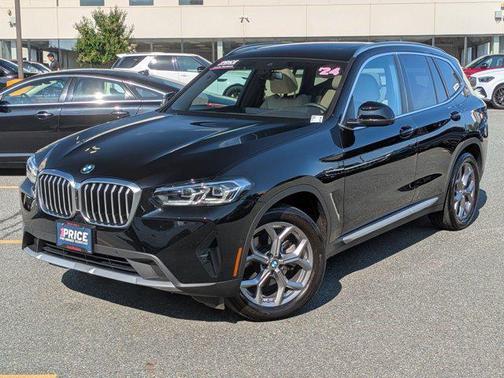 Jet Black 2024 BMW X3 xDrive30i