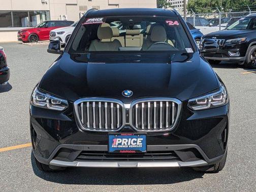 Jet Black 2024 BMW X3 xDrive30i