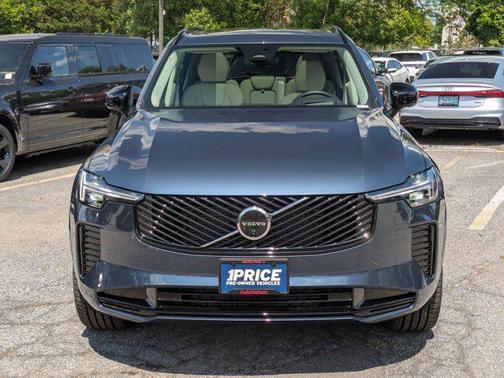 Denim Blue Metallic 2026 Volvo XC90 Ultra Dark Theme, B6 AWD Gas (mild hybrid), Gasoline, 7 Seats