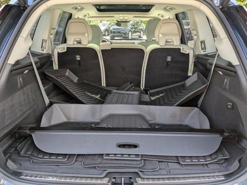 Denim Blue Metallic 2026 Volvo XC90 Ultra Dark Theme, B6 AWD Gas (mild hybrid), Gasoline, 7 Seats