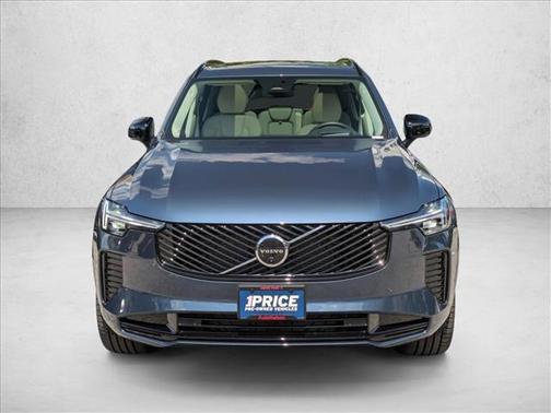 Denim Blue Metallic 2026 Volvo XC90 Ultra Dark Theme, B6 AWD Gas (mild hybrid), Gasoline, 7 Seats