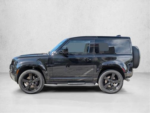 Santorini Black Metallic 2026 Land Rover Defender V8