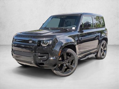Santorini Black Metallic 2026 Land Rover Defender V8