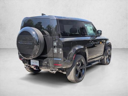 Santorini Black Metallic 2026 Land Rover Defender V8