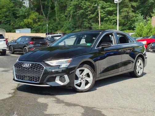 White 2023 Audi A3 Premium