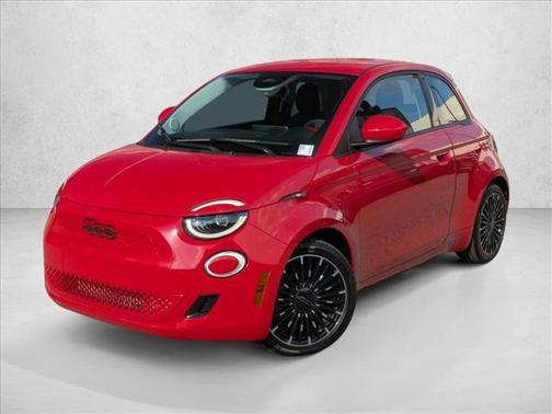 Red by (Red) 2024 FIAT 500e INSPI(RED) FWD