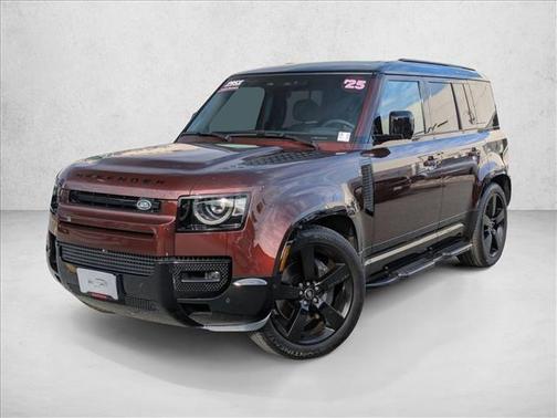 Sedona Red Metallic 2025 Land Rover Defender P400 Sedona Red Edition