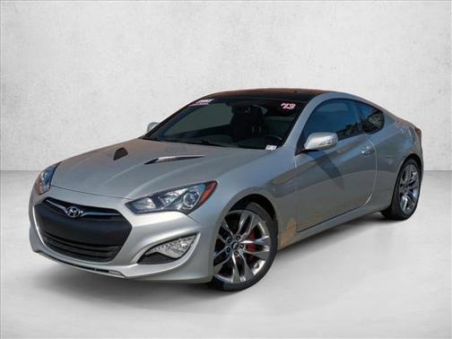 Platinum Metallic 2013 Hyundai Genesis Coupe 3.8 Track