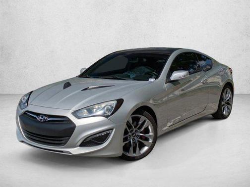 Platinum Metallic 2013 Hyundai Genesis Coupe 3.8 Track