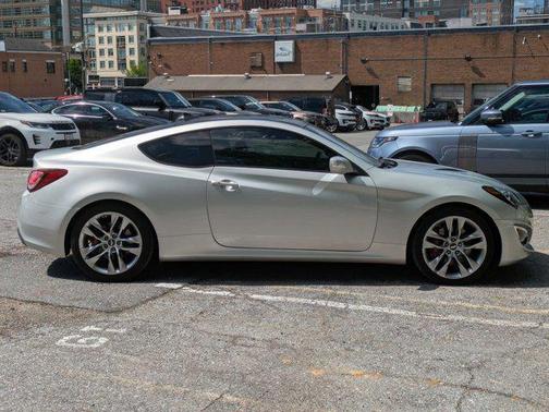 Platinum Metallic 2013 Hyundai Genesis Coupe 3.8 Track