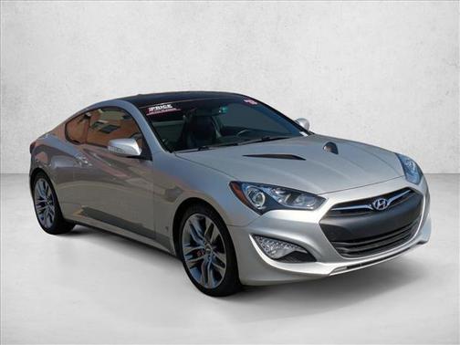 Platinum Metallic 2013 Hyundai Genesis Coupe 3.8 Track