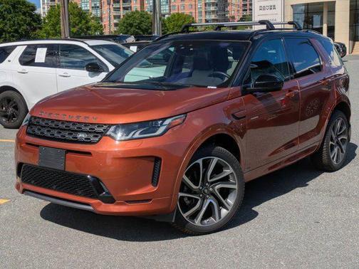 Namib Orange Premium Metallic 2020 Land Rover Discovery Sport R-Dynamic SE