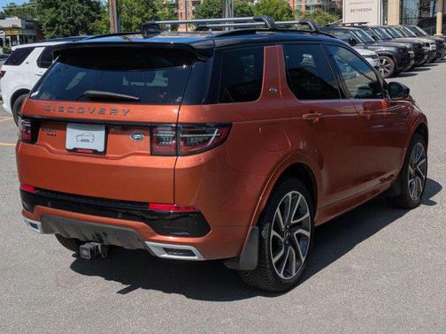 Namib Orange Premium Metallic 2020 Land Rover Discovery Sport R-Dynamic SE