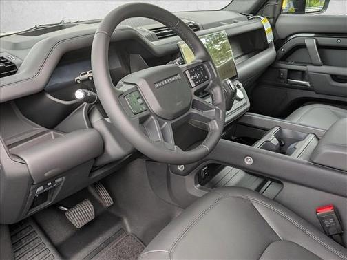 Santorini Black Metallic 2026 Land Rover Defender P400 Outbound