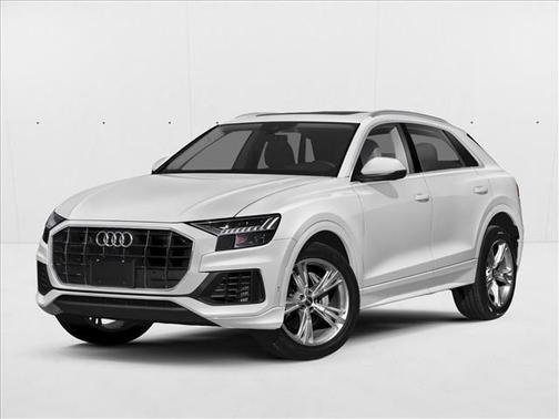 Glacier White Metallic 2022 Audi Q8 55 Premium Plus