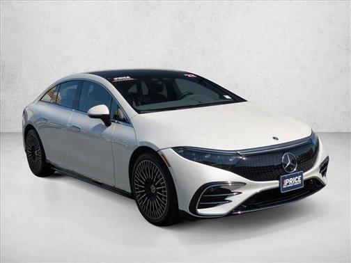 MANUFAKTUR Diamond White 2022 Mercedes-Benz EQS 580 4MATIC