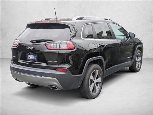 Diamond Black Crystal Pearlcoat 2019 Jeep Cherokee Limited