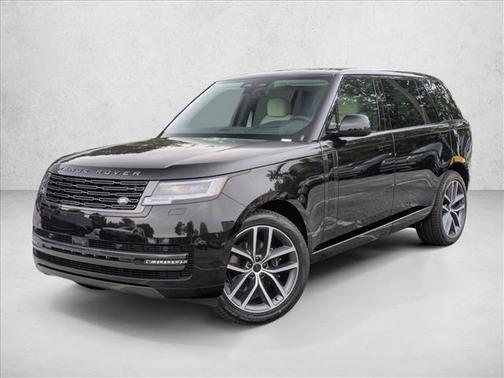 Santorini Black Metallic 2026 Land Rover Range Rover P400 SE 7 Seat