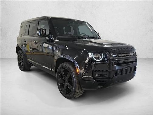 Santorini Black Metallic 2026 Land Rover Defender P500 X-Dynamic SE
