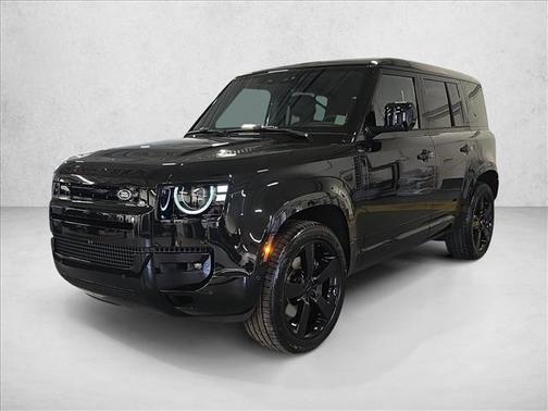 Santorini Black Metallic 2026 Land Rover Defender P500 X-Dynamic SE