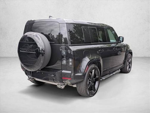 Santorini Black Metallic 2026 Land Rover Defender P500 X-Dynamic SE