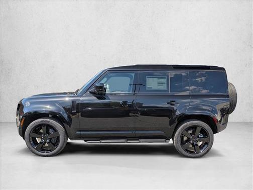 Santorini Black Metallic 2026 Land Rover Defender P400 X-Dynamic SE