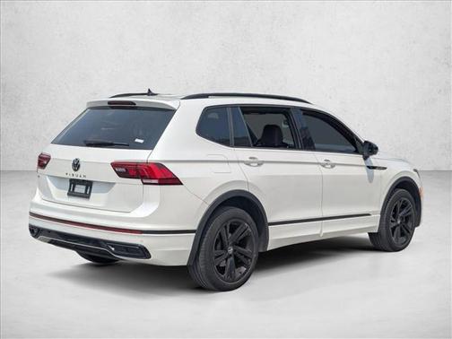Opal White Pearl 2024 Volkswagen Tiguan 2.0T SE R-Line Black