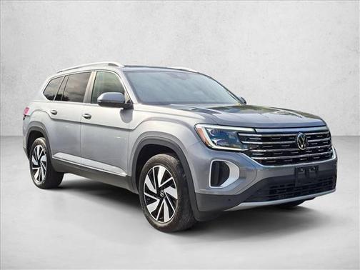 Silver/Gray 2024 Volkswagen Atlas 2.0T SEL