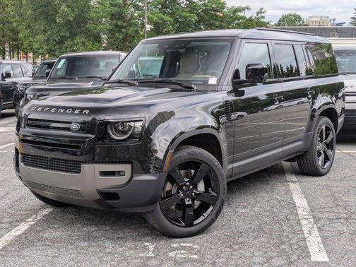 Santorini Black Metallic 2026 Land Rover Defender P300 S