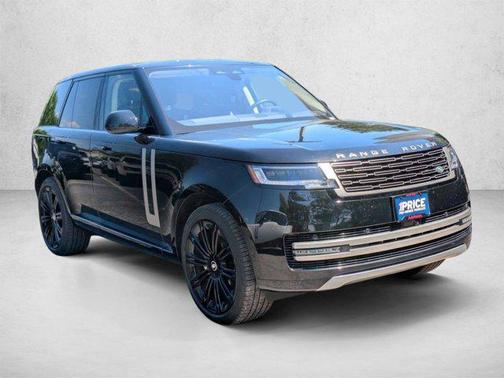 Santorini Black Metallic 2023 Land Rover Range Rover P400 SE