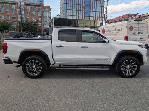 Summit White 2023 GMC Canyon Denali