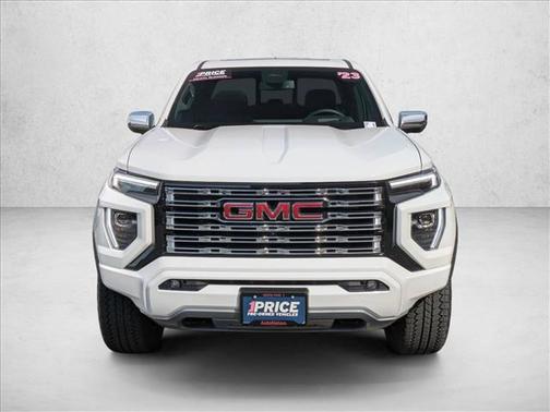 Summit White 2023 GMC Canyon Denali
