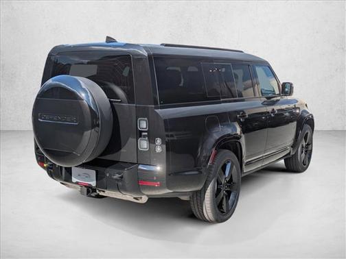 Santorini Black Metallic 2026 Land Rover Defender P400 X-Dynamic SE