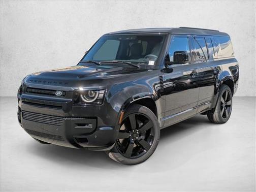 Santorini Black Metallic 2026 Land Rover Defender P400 X-Dynamic SE