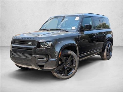 Santorini Black Metallic 2026 Land Rover Defender P400 X-Dynamic SE