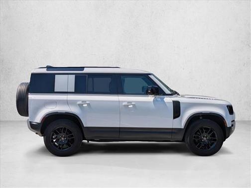 Santorini Black Metallic 2025 Land Rover Defender 110 P300