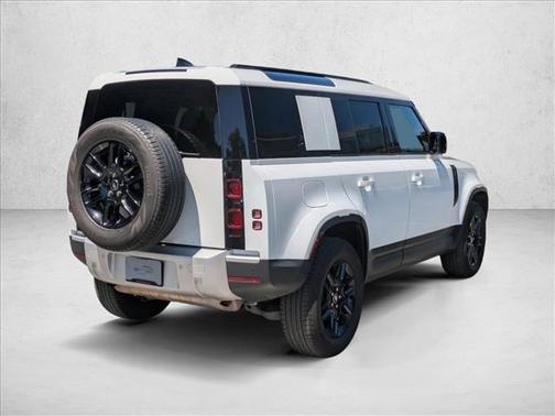 Santorini Black Metallic 2025 Land Rover Defender 110 P300