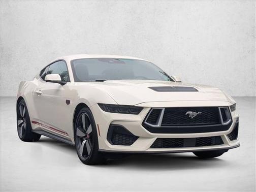 Wimbledon White 2025 Ford Mustang GT Premium