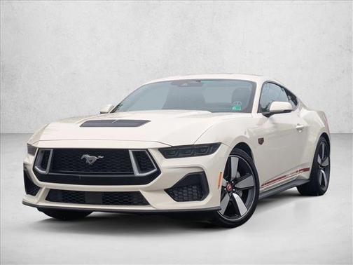 Wimbledon White 2025 Ford Mustang GT Premium